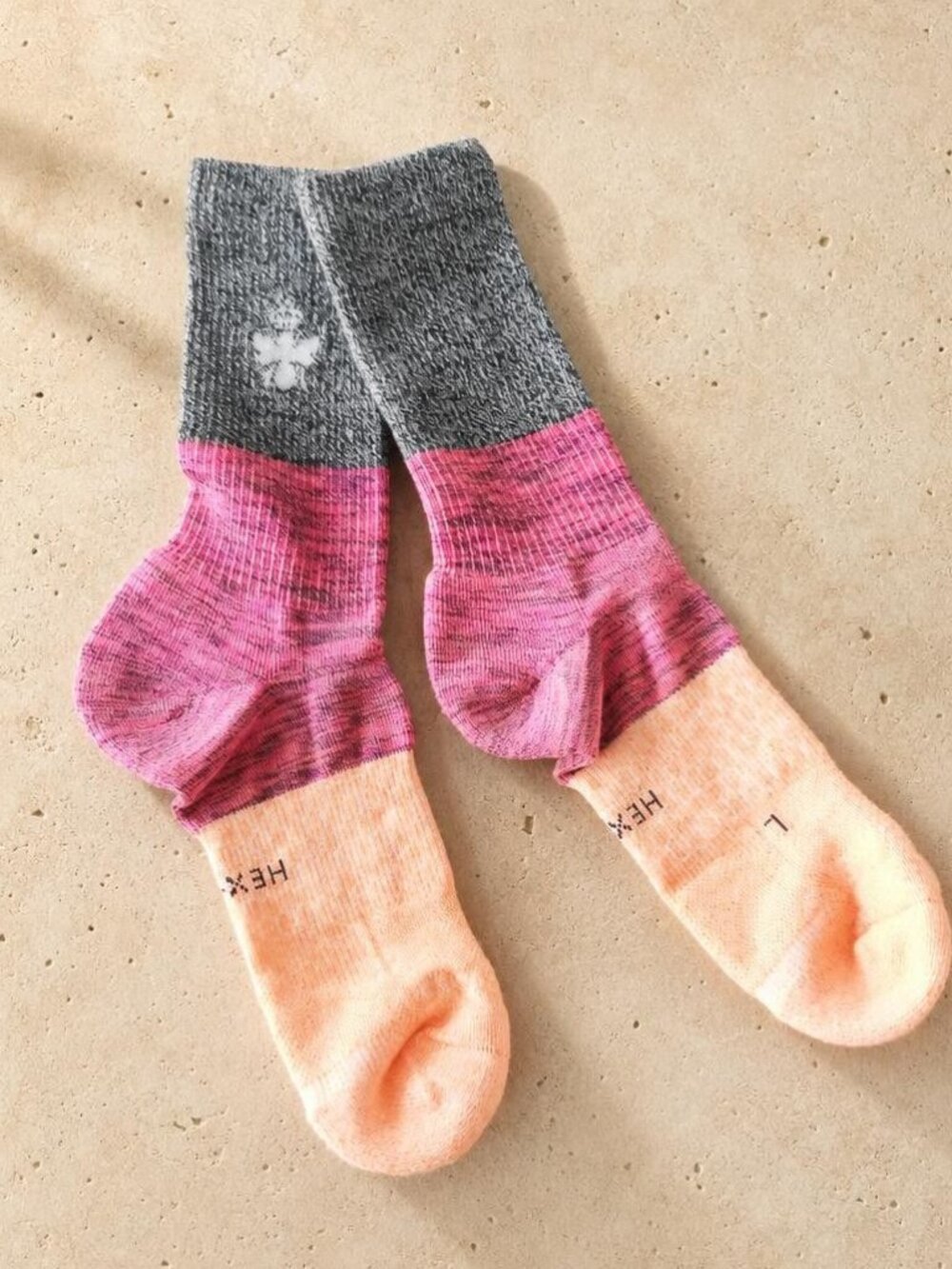 Bombas Colorblock Crew Socks [Size L]